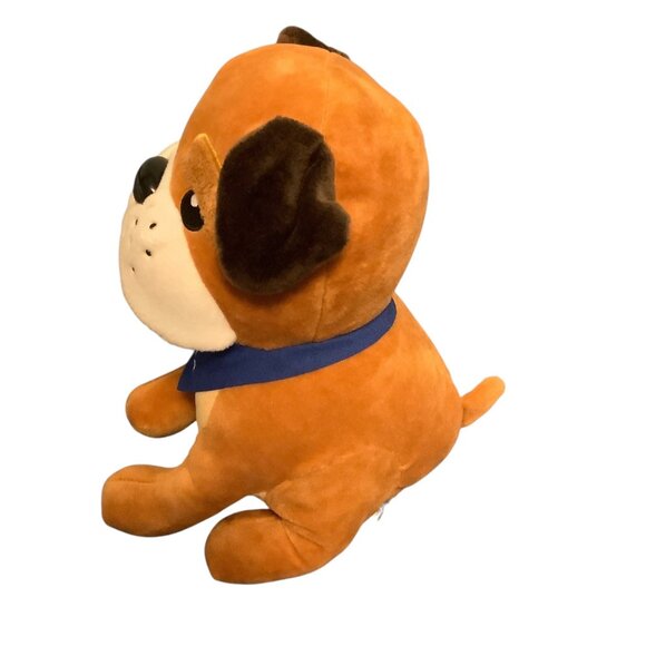 Hallmark Plush "No. 1 Dad" Boxer Puppy Dog Stuffed Animal Toy 9" - Picture 3 of 8